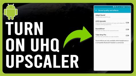 how to enable uhq upscaler